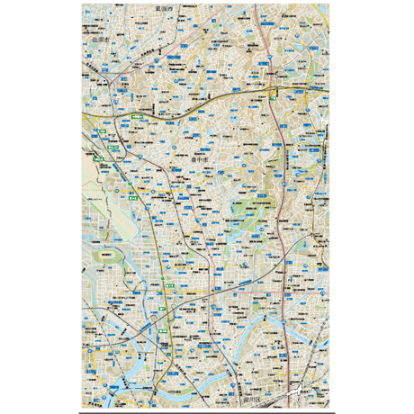 B豊中市1/25000PDF地図タウンロード販売