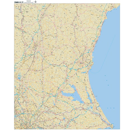 Bタイプ茨城詳細地図1/200000 ダウンロード販売