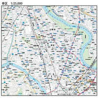 A川崎市幸区1/25000地図ダウンロード販売