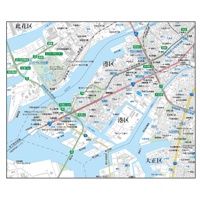 A大阪市港区1／25,000地図タウンロード販売