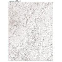 Cタイプ栃木県詳細白地図1/200000 ダウンロード販売