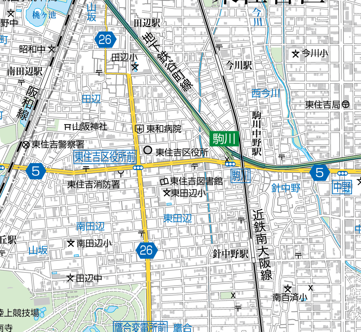 大阪市地図 P.ZONE 大阪海岸通」(大阪市港区-駐車場-〒552-0022)の地図