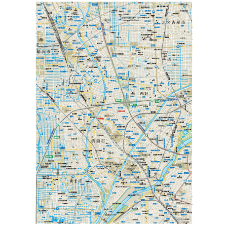 B清須市 1／25,000PDF地図タウンロード販売