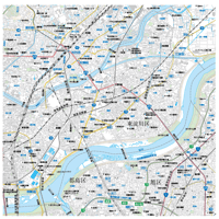 A大阪市東淀川区1／25,000地図タウンロード販売