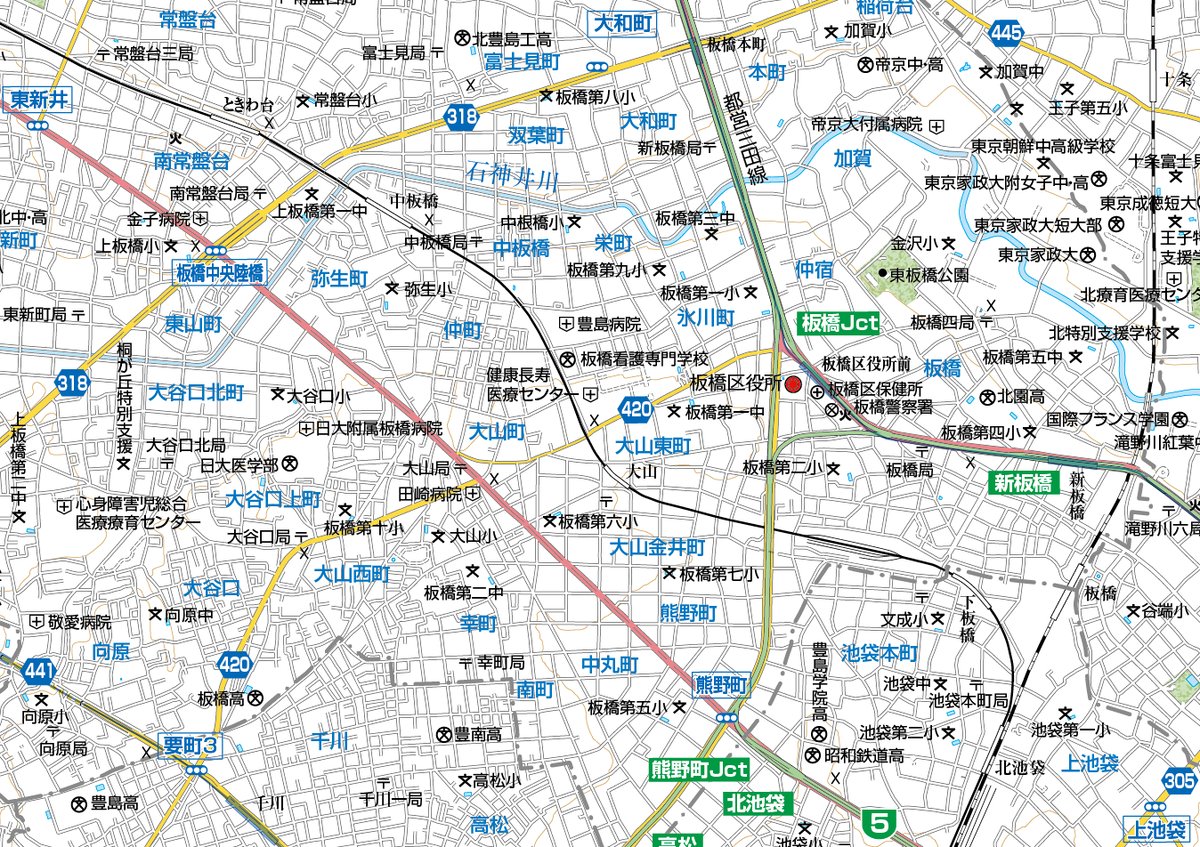 A東京都板橋区1/25000地図ダウンロード販売 | 地図素材 A東京都板橋区1/25000地図ダウンロード販売 | 地図素材