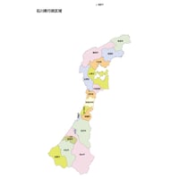 47都道府県行政区_石川県無料地図