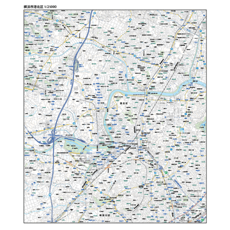 CATEGORY 横浜市18区別詳細マップ | 地図素材 CATEGORY 横浜市18区別詳細マップ | 地図素材