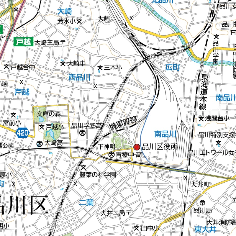 A東京都品川区1/25000地図ダウンロード販売 | 地図素材 A東京都品川区1/25000地図ダウンロード販売 | 地図素材