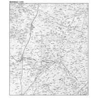 C横浜市港北区白地図1/25000タウンロード販売