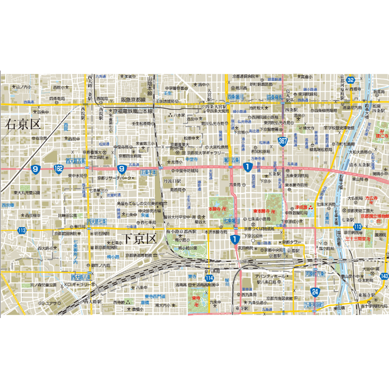 地図セット 京都市・周辺地域 7冊 地図セット 京都市・周辺地域 7冊 地図セット 京都市・周辺地域 7冊
