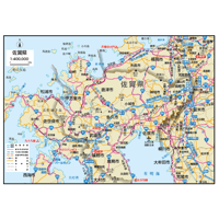 県別マップ　B佐賀県地図ダウンロード販売
