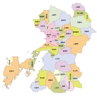 47都道府県行政区_熊本県無料地図