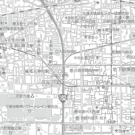 京都市右京区地図 | STORES