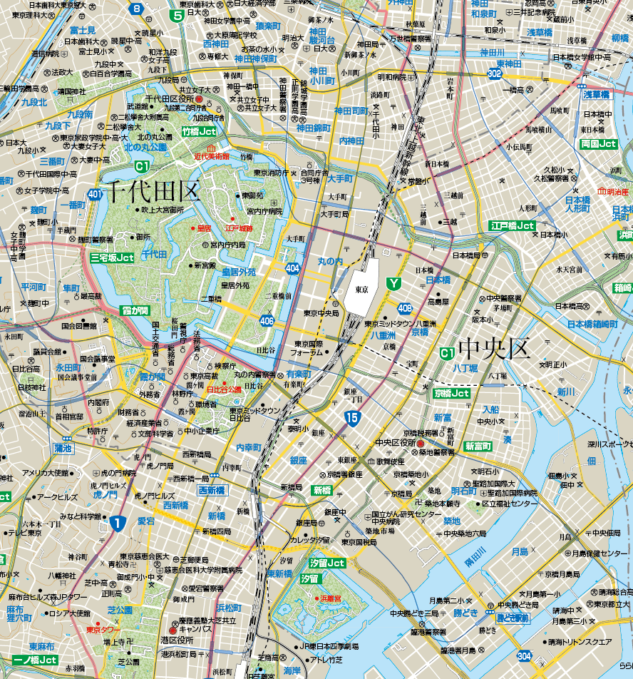 B東京23区全図1／25,000地図ダウンロード販売 | 地図素材