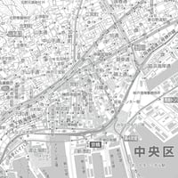 C神戸市白地図 1／25,000PDFタウンロード販売