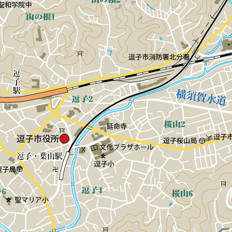 B逗子市1/25000地図ダウンロード販売