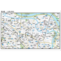A東京都荒川区1/25000地図ダウンロード販売