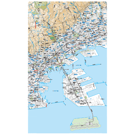 A神戸市中央区1/25000PDF地図タウンロード販売