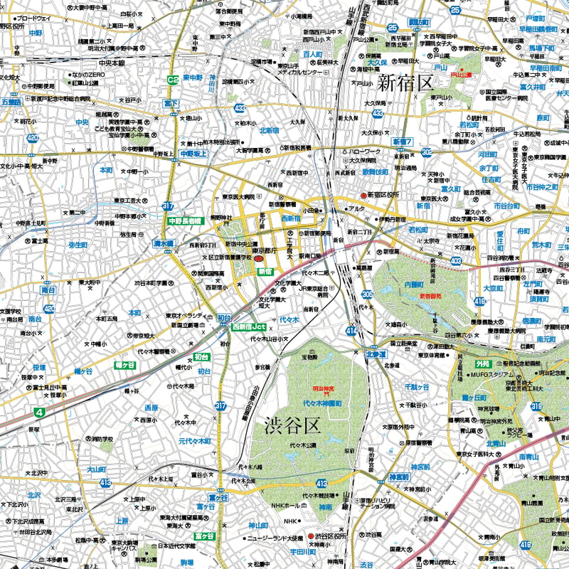 A東京23区全図1／25,000地図ダウンロード販売 | 地図素材