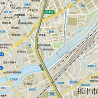 B摂津市1/25000PDF地図タウンロード販売