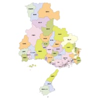 47都道府県行政区_兵庫県無料地図
