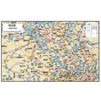 県別マップ　B埼玉県地図ダウンロード販売