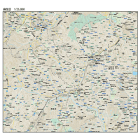 B川崎市麻生区1/25000地図ダウンロード販売