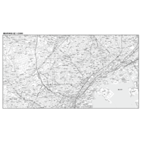 C横浜市神奈川区白地図1/25000タウンロード販売