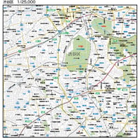 A東京都渋谷区1/25000地図ダウンロード販売