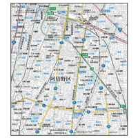 A大阪市阿倍野区1／25,000地図タウンロード販売