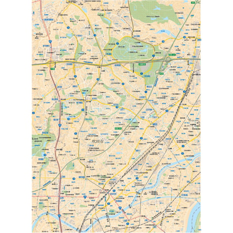 B吹田市1／25,000地図タウンロード販売