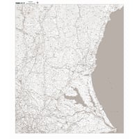 Cタイプ茨城県詳細白地図1/200000 ダウンロード販売
