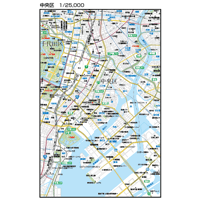 A東京都中央区1/25000地図ダウンロード販売