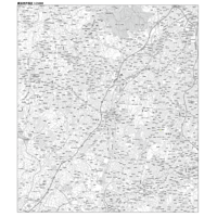 C横浜市戸塚区白地図1/25000タウンロード販売