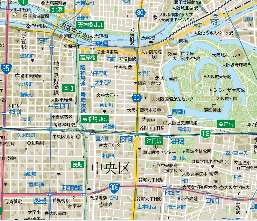 B大阪24区全図　1／25,000PDF