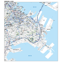 A横浜市中区1/25000地図タウンロード販売