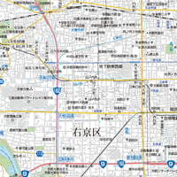 A京都区別右京区1／25,000PDF地図タウンロード販売
