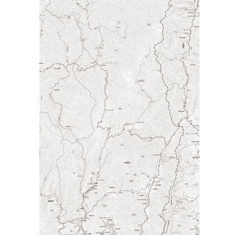 C京都市左京区　1／50,000白地図タウンロード販売