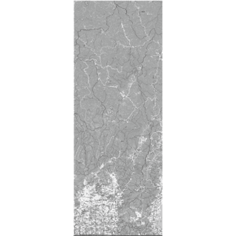 C京都区別左京区白地図1／25,000PDFタウンロード販売