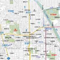 A京都区別北区1／25,000PDF地図タウンロード販売
