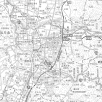 Cタイプ福井県詳細1/200000白地図タウンロード販売