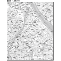 C東京墨田区1/25000白地図ダウンロード販売