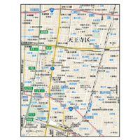 B大阪市天王寺区1／25,000地図タウンロード販売