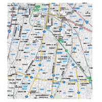 A大阪市阿倍野区1／25,000地図タウンロード販売