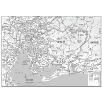 県別マップ　C愛知県白地図ダウンロード販売