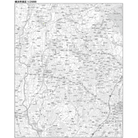 C横浜市泉区白地図1/25000タウンロード販売