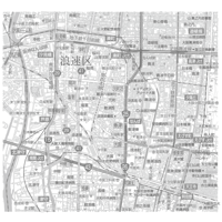 C大阪市浪速区1／25,000白地図タウンロード販売