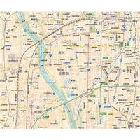 B京都区別 南区1/25000地図タウンロード販売