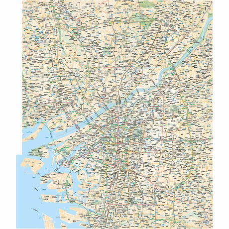 B大阪24区全図　1／50,000地図タウンロード販売