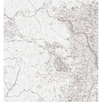 C京都区別 西京区1/25000白地図タウンロード販売